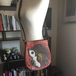 Vegan leather Chala hedgehog 🦔 bag